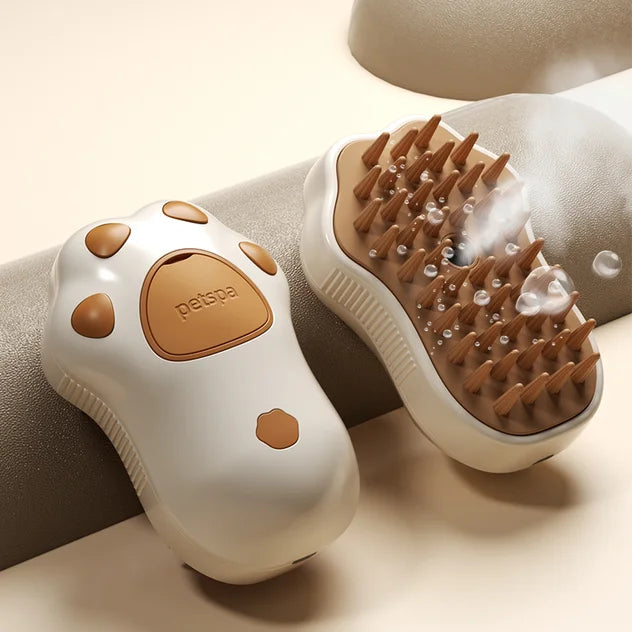 3 In 1 Cat Steamy Brush & Hair Cleaning Brush Comb
