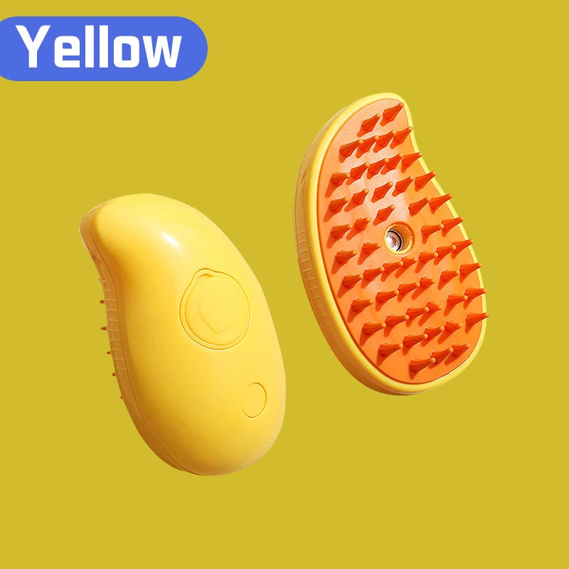 3 In 1 Cat Steamy Brush & Hair Cleaning Brush Comb