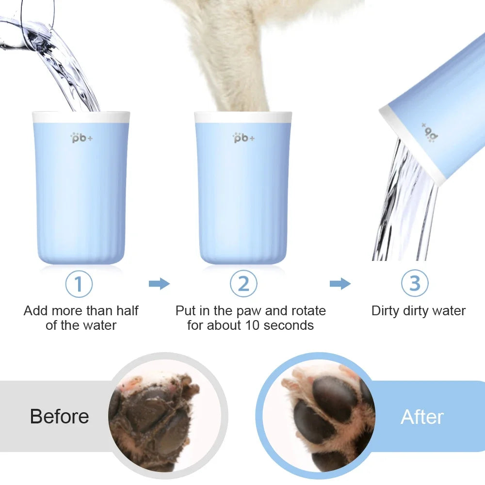 Dog Paw Cleaner, Muddy Paw Washer