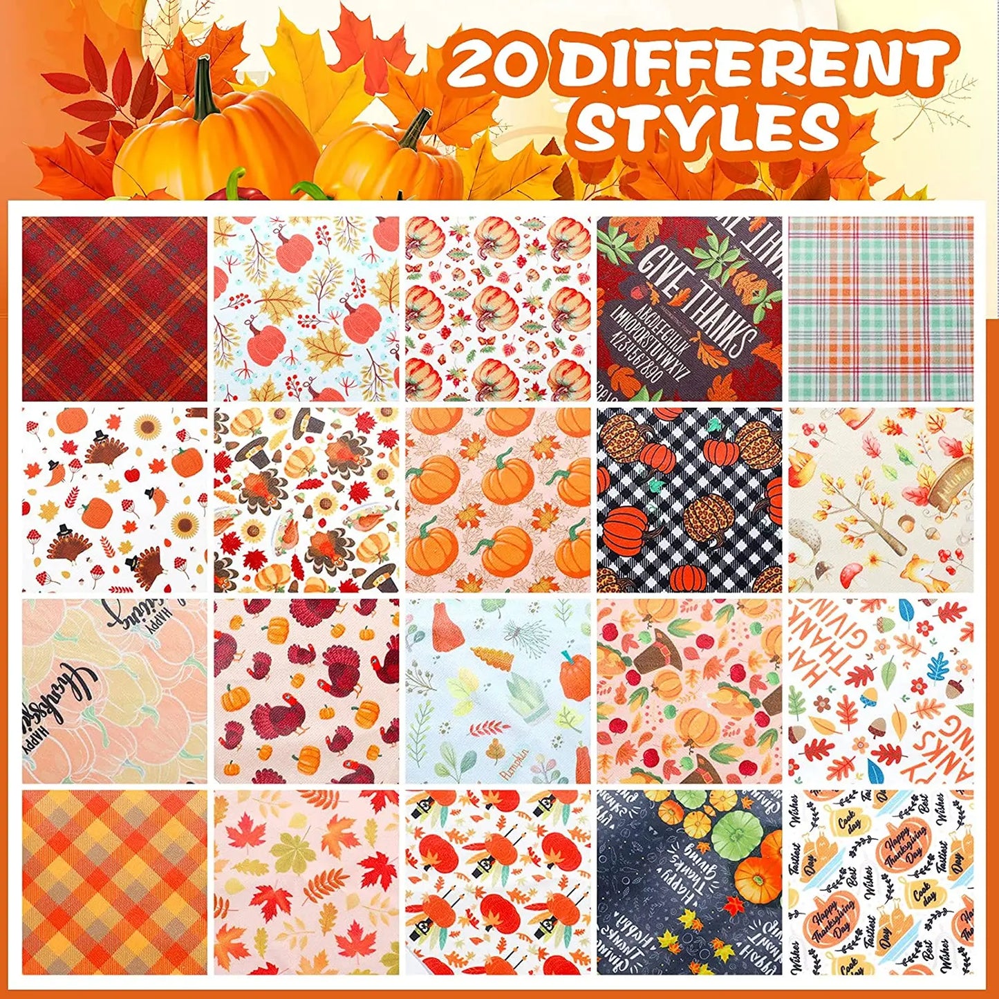 20 Pack Dog Bandana Holiday Themes